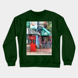 Baltimore MD - Cafe Fells Point Crewneck Sweatshirt